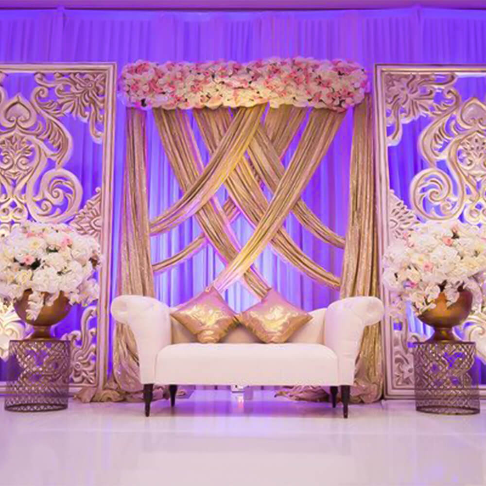 Engagement Stage Backdrop Decoration Panels