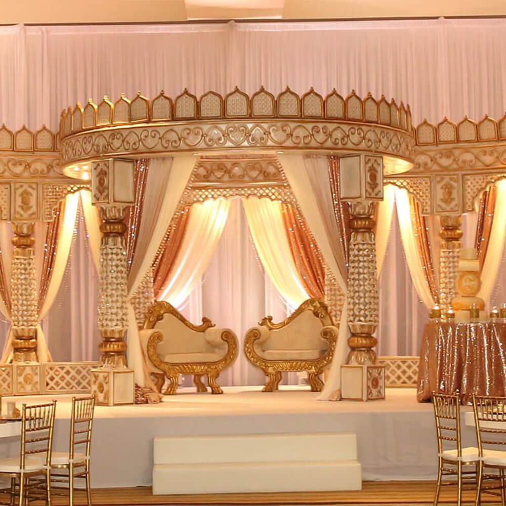 Traditional Indian Wedding Stage 1