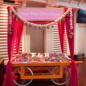 Wedding Theme Bangles Cart For Decoration Image